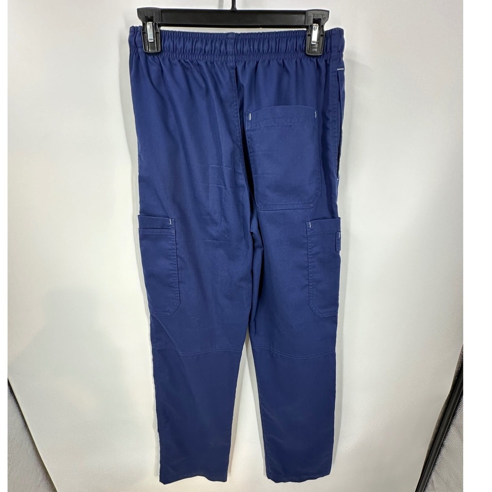 Greys Anatomy Barco Mens Navy Blue Cargo‎ Scrub Pants Size S
